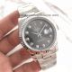 Copy Rolex Day-Date II 41mm SS Black Diamond Dial Fluted Bezel Watch (2)_th.jpg